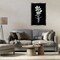 Stupell Industries Tall Floral Stems Framed Floater Canvas Wall Art Design by Leeza Hernandez